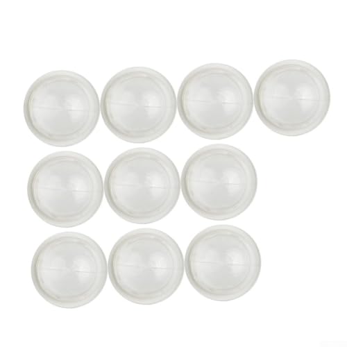 Niceminiwall Vergaser-Grundierungslampen für Kraftstoffpumpe, kompatibel mit Kettensägen, Gebläsen, Trimmern und Motorsensen, PVC-Material, transparent, 22 mm, 50 Stück von Niceminiwall