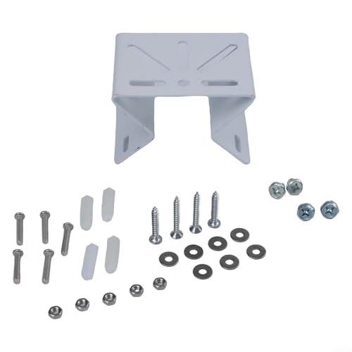 Niceminiwall Wand-Eckhalterung, solide Metallhalterung für Kamera, Edelstahl-Halterung, Eckhalterung, vertikale Stangenhalterung für Überwachungskamera, geeignet für CCTV-Kameras, LED-Wand von Niceminiwall