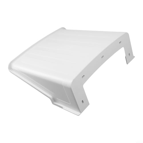 Niceminiwall Wandhalterung Überwachungskamera Schutzhülle, ABS wetterfester Sonnen- und Regenschutz für Überwachungskameras im Freien, kompatibel mit den meisten Marken, Schwarz oder Weiß (Weiß) von Niceminiwall