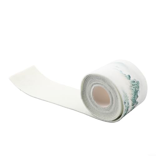 Niceminiwall Wasserabsorbierende Streifen, 8 cm x 280 cm, Vliesstoff, wiederverwendbar, Feuchtigkeitssperre für Fenster, Küchenspüle, Arbeitsplatten, Herd, einfach zu schneiden und zu installieren von Niceminiwall