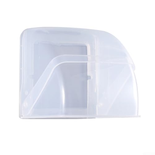 Niceminiwall Wasserdichte Abdeckung für den Außenbereich, für EV-Ladestapel, robustes PC-Material, wetterfestes Schutzgehäuse, IP-zertifizierter Regenschutz für Hausgartenwand (transparent) von Niceminiwall