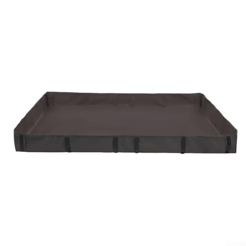 Niceminiwall Wasserdichter Meerschweinchen-Käfigeinsatz mit erhöhten Kanten, PVC-Netz-Oxford-Tuch, Bodenmatte für kleine Haustiere, abnehmbarer und waschbarer Bettschutz für (105 x 69 x 11 cm) von Niceminiwall