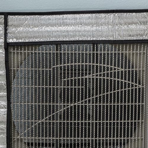 Niceminiwall Wasserdichter Staubschutz aus Aluminiumfolie für tragbare Klimaanlage, Sonne zum Schutz (86 x 35 x 60 cm) von Niceminiwall