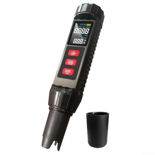 Niceminiwall X71 pH-Messgerät für Trinkwasser, Schwimmbad, Wasserqualität, 7-in-1 von Niceminiwall