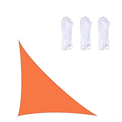 Outdoor Schattierungsnetz für Pool und Garten Oxford Tuch Sonnenschutz für Entspannungsbereiche (Orange) von Niceminiwall