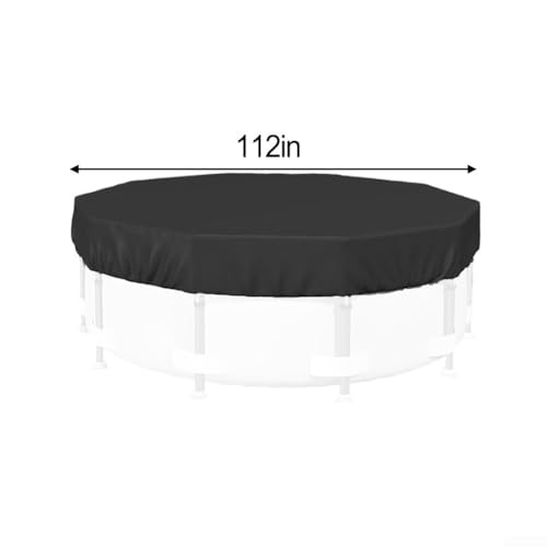 Poolabdeckungen für oberirdische Pools, die extremen Wetterbedingungen standhalten (112 L x 112 W) von Niceminiwall