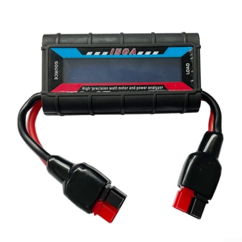 Power Analyzer Battery Monitor with Digital LCD Backlight Display Measuring Voltage Current Power Discharge Capacity 4 8V to 60V with Four 45A Power Stage Connectors (200A) von Niceminiwall