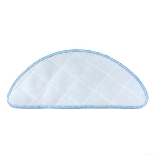 Roopo Glas 3/4 Roboter Staubsauger Ersatzteile Set mit Seitenbürste Filter Mop Tuch Kit - je 8 Stück Seitenbürsten Filter Mopptücher von Niceminiwall