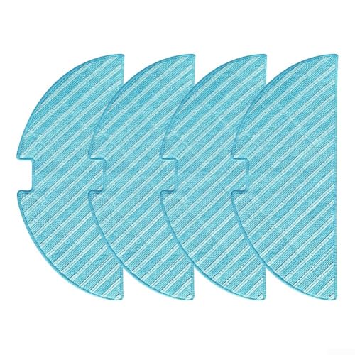Wischmopp-Set für Midea M3L Staubsauger, 4er oder 10er Pack, geeignet für alle Bodenarten (4er-Pack) von Niceminiwall