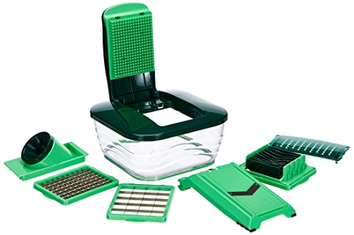 NICER DICER DICERCHEF01, Edelstahl, grün von Nicer Dicer