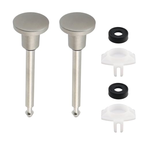 Nicerity 2er-Set Wannen-Auslauf-Umsteller-Reparatur-Set, Badewannen-Wasserhahn-Reparatur-Sets mit Tassendichtungen, Umstellventilschäften, Toren, Silber Nicerity 2er-Set Wannen-Auslauf-Umsteller-Reparatur-Set, Badewannen-Wasserhahn-Reparatur-Sets mit Tassendichtungen, Umstellventilschäften, Toren, Silber von Nicerity