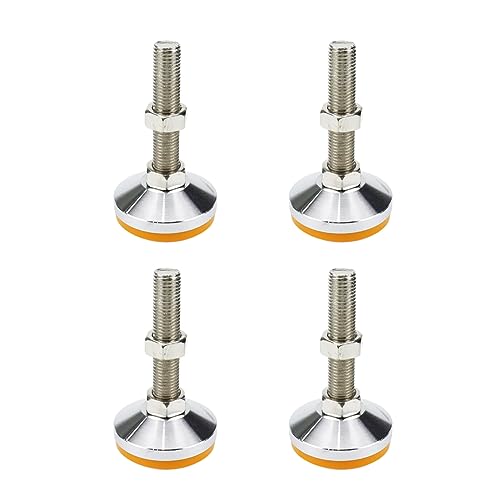 Nicerity 4Pcs M20x120mm Thread Adjustable Leg Leveler Heavy Duty Capacity Leveling Screw Leg for Workbench, Machine Nicerity 4Pcs M20x120mm Thread Adjustable Leg Leveler Heavy Duty Capacity Leveling Screw Leg for Workbench, Machine von Nicerity