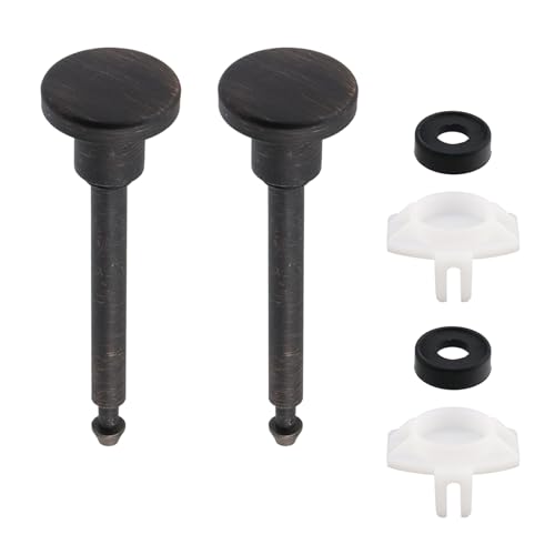 Nicerity Wannen-Auslauf-Umsteller-Reparatur-Set, 2er-Set, Badezimmer, Dusche, Badewanne, undichte Wasserhahn-Reparatur-Ersatzteile, Bronze Nicerity Wannen-Auslauf-Umsteller-Reparatur-Set, 2er-Set, Badezimmer, Dusche, Badewanne, undichte Wasserhahn-Reparatur-Ersatzteile, Bronze von Nicerity