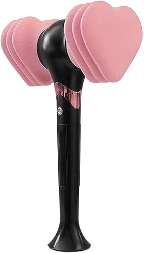 Niceyoeuk Official Hammer Light Stick Fans Gift Hiphop Stick Luminous Lamp (Rosa, Einheitsgröße) von Niceyoeuk
