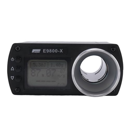 E9800-X Speed Tester LCD Display Chronograph FPS hoch für die Jagd Chronoskop Speed Test von Nicfaky
