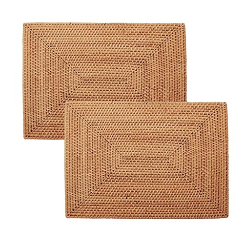 Nicfaky 2 StüCk Tisch Sets rutschfeste Rattan Tisch Sets Essen Tisch BestäNdige Gewebte Tisch Sets Isolierung BestäNdige Matten Nicfaky 2 StüCk Tisch Sets rutschfeste Rattan Tisch Sets Essen Tisch BestäNdige Gewebte Tisch Sets Isolierung BestäNdige Matten von Nicfaky