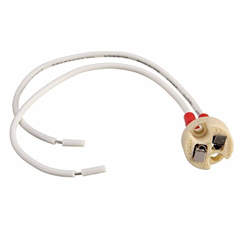 Mr16/Gu5.3 Sockel Halogen Led Lampenfassung Sockel Keramikkabel Hauptkabelstecker von Nicfaky