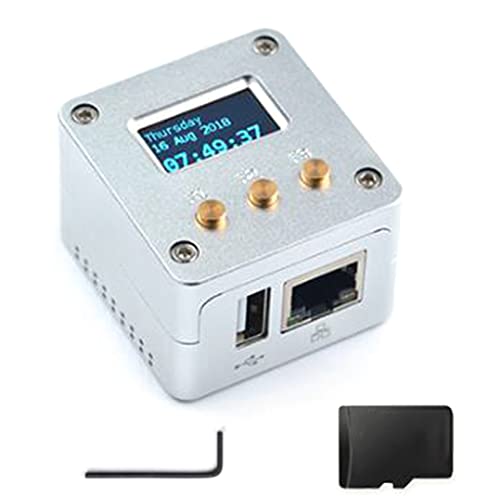 Nicfaky NanoPi NEO+ OLED Display + Metallgehäuse-Kit H3 Development Board 512MB DDR3 RAM Openwrt Armbian von Nicfaky