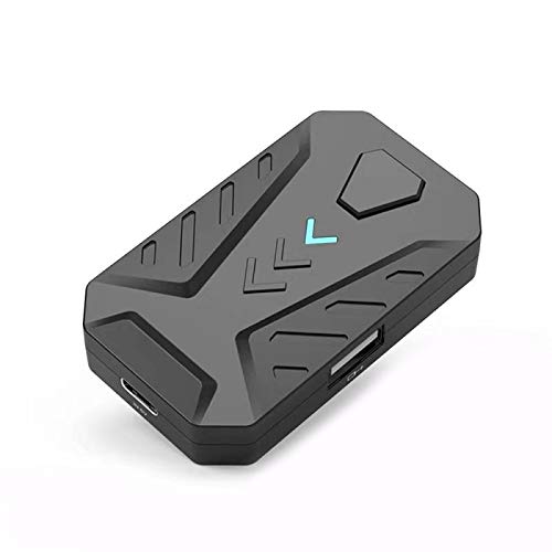 Nicfaky Tastatur- und Maus-Konverter, tragbar, mobile Gaming-Tastatur, Maus-Konverter, Adapter für Android-iOS-Handy Nicfaky Tastatur- und Maus-Konverter, tragbar, mobile Gaming-Tastatur, Maus-Konverter, Adapter für Android-iOS-Handy von Nicfaky