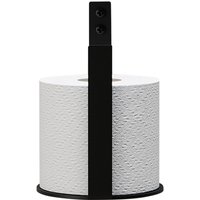 Nichba Design - Extra Toilettenpapierhalter, schwarz von Nichba Design