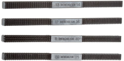 Crescent Nicholson T33024 Feilen-Set, 4-teilig von Nicholson