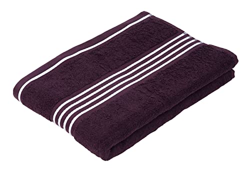 Duschtuch Badehandtuch Baumwolltuch | 100% Baumwolle | Beere-Weiß | 70x140 cm von nicht zutreffend