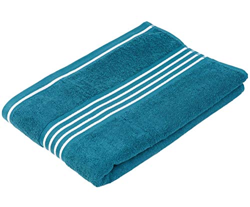 Duschtuch Badehandtuch Baumwolltuch | 100% Baumwolle | Petrol-Weiß | 70x140 cm von nicht zutreffend