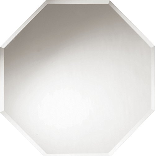 Facettenspiegel Wandspiegel Flurspiegel | B 50 x H 50 cm | Grau von Nicht Zutreffend