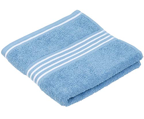 Handtuch Badehandtuch Sporthandtuch | 100% Baumwolle | Blau-Weiß | 50x100 cm von nicht zutreffend