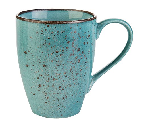 Kaffeetasse Kaffeebecher Teetasse | Steinzeug | Blau | 300 ml von Creatable