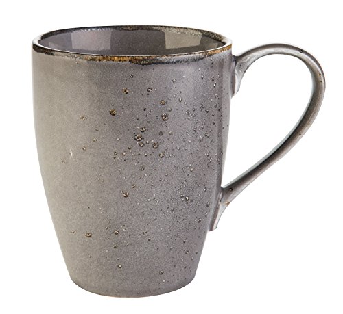 Kaffeetasse Kaffeebecher Teetasse | Steinzeug | Grau | 300 ml von Nicht Zutreffend