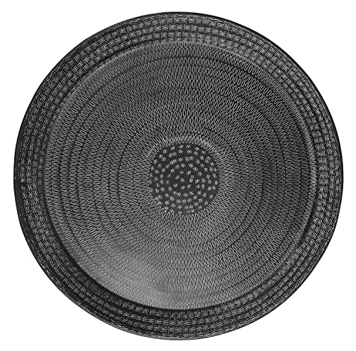 Nicht Zutreffend Deko-Tablett - Schwarz - Metall - Ø 55 cm von Nicht Zutreffend