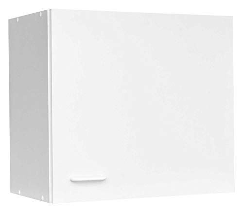 nicht zutreffend Hängeschrank Küche - 60 cm breit - Weiß - 1 Tür - Küchenschrank Oberschrank Einbauküchenschrank von Nicht Zutreffend
