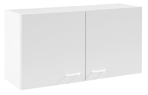 Nicht Zutreffend Hängeschrank Küche - 100 cm breit - Weiß - 2 Türen - Küchenschrank Oberschrank Einbauküchenschrank Nicht Zutreffend Hängeschrank Küche - 100 cm breit - Weiß - 2 Türen - Küchenschrank Oberschrank Einbauküchenschrank von Nicht Zutreffend