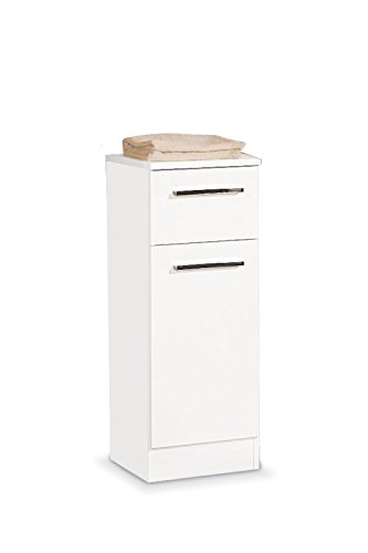 Unterschrank Badezimmerschrank Kommode | Weiß Hochglanz von Nicht Zutreffend