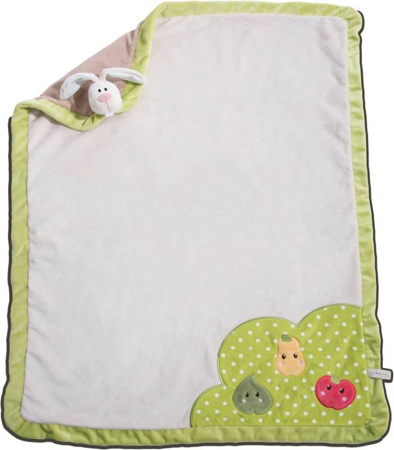 Babydecke My First NICI, Baby-Kuscheldecke mit Schmuse-Hase, Nici von Nici