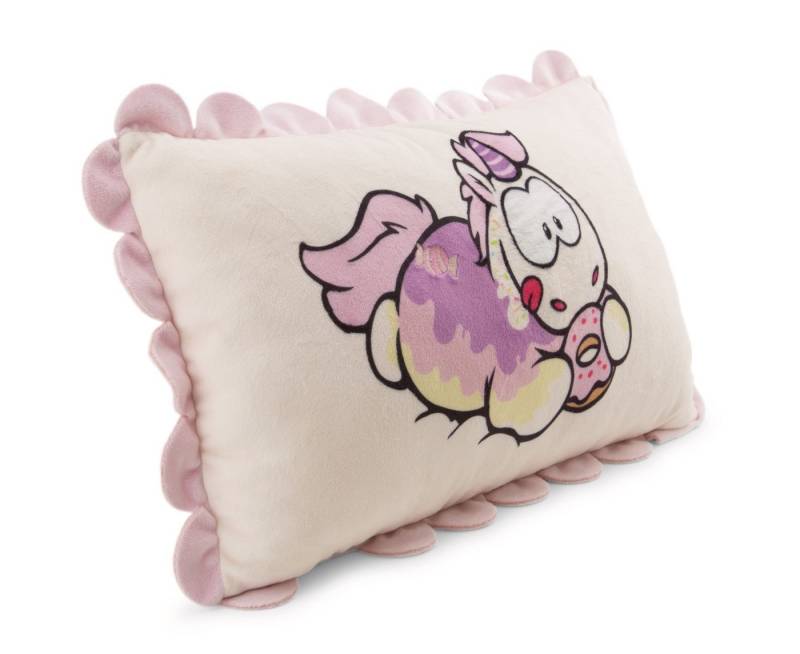 Nici Dekokissen Nici 61917 Kissen Einhorn Sweety Rainbow rechteckig 43x25cm von Nici