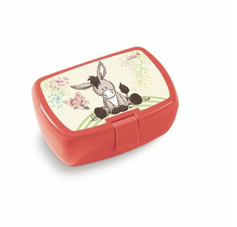 Nici Lunchbox Esel und Schmetterling Bunt, Kunststoff, (1-tlg) von Nici