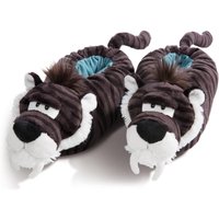 Nici Plüsch Hausschuhe "Säbelzahntiger" Hausschuh mit plüschigem Tiger Motiv Nici Plüsch Hausschuhe "Säbelzahntiger" Hausschuh mit plüschigem Tiger Motiv von Nici