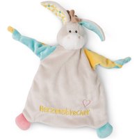 Nici Schmusetuch "My First NICI Kollektion, Esel, Herzensbrecher" mit aufgestickten Augen von Nici