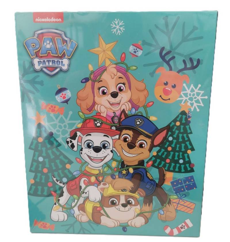 Nickelodeon Adventskalender PAW Patrol Calendar "Christmas Time" (24-tlg) von Nickelodeon