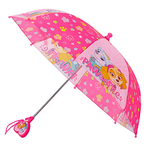 Nickelodeon Kinder-Regenschirm für Mädchen, Paw Patrol Regenbekleidung für Kinder von 3–6 Jahren von Nickelodeon