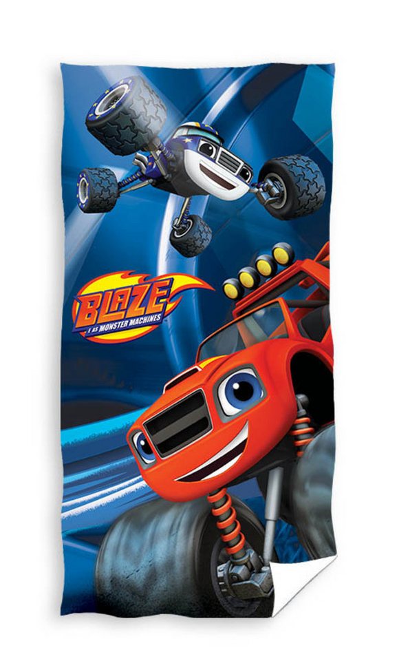 Nickelodeon Strandtuch Blaze and the Monster Machines Badetuch Strandtuch 70 x 140 cm von Nickelodeon