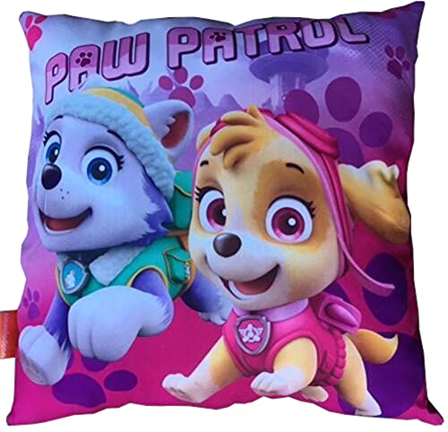 Paw Patrol Kissen mit Füllung Zierkissen Skye und Everrest 610-013 von Nickelodeon