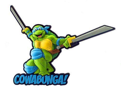 Teenage Mutant Ninja Turtles Leonardo Soft Touch Magnet von Nickelodeon
