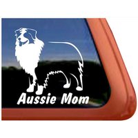 Aussie Mom | Dc309Mom Hochwertige Klebefolie Australian Shepherd Fensteraufkleber Aussie Mom | Dc309Mom Hochwertige Klebefolie Australian Shepherd Fensteraufkleber von NickerStickers