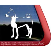 Basenji | Dc1048Pl Hochwertige Klebefolie Hund Fensteraufkleber Sticker von NickerStickers