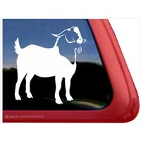 Boer Goat | Dc766Pl Hochwertige Klebefolie Fensteraufkleber von NickerStickers