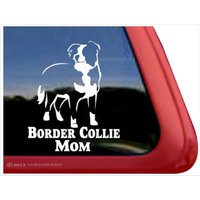 Border Collie Mama | Dc320Mom Hochwertige Klebefolie Vinyl Fensteraufkleber Aufkleber Border Collie Mama | Dc320Mom Hochwertige Klebefolie Vinyl Fensteraufkleber Aufkleber von NickerStickers