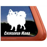Chihuahua Mama | Dc333Mom Hochwertige Klebefolie Fensteraufkleber von NickerStickers